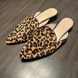 Cole Haan Leopard Printed Mule Slip-Ons